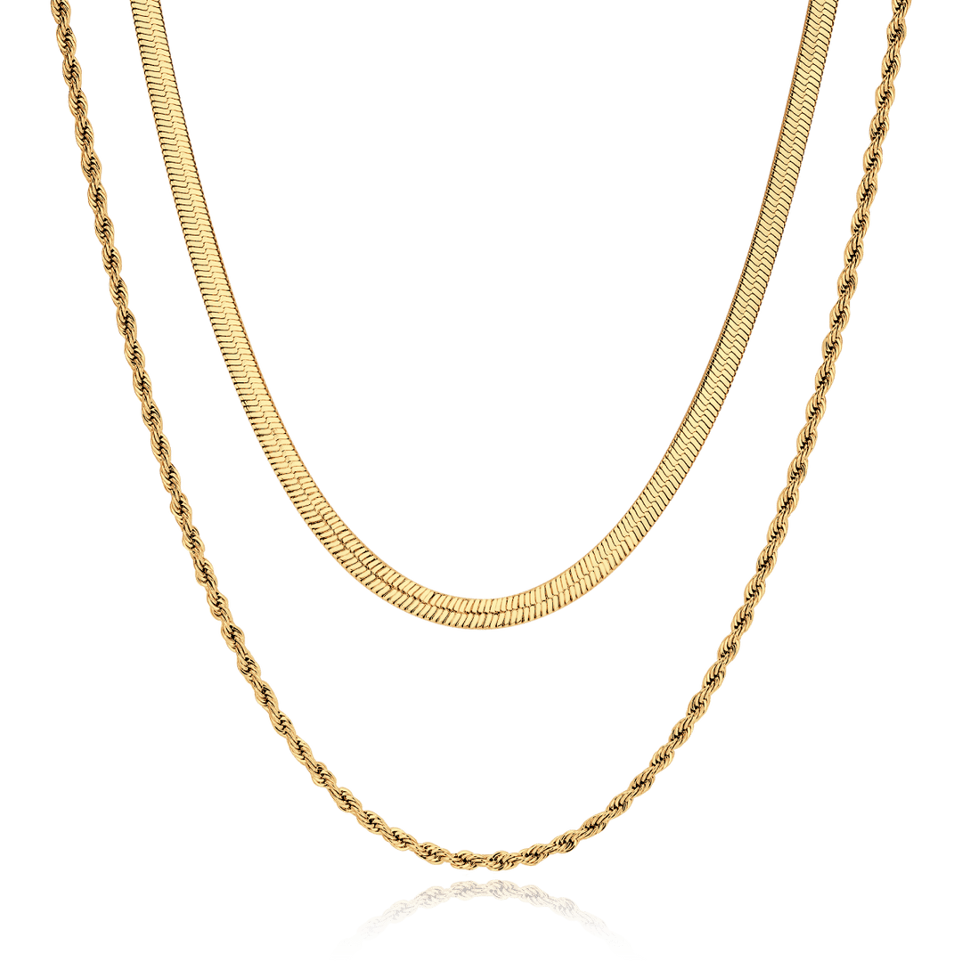 Collar Cadenas Mixtas