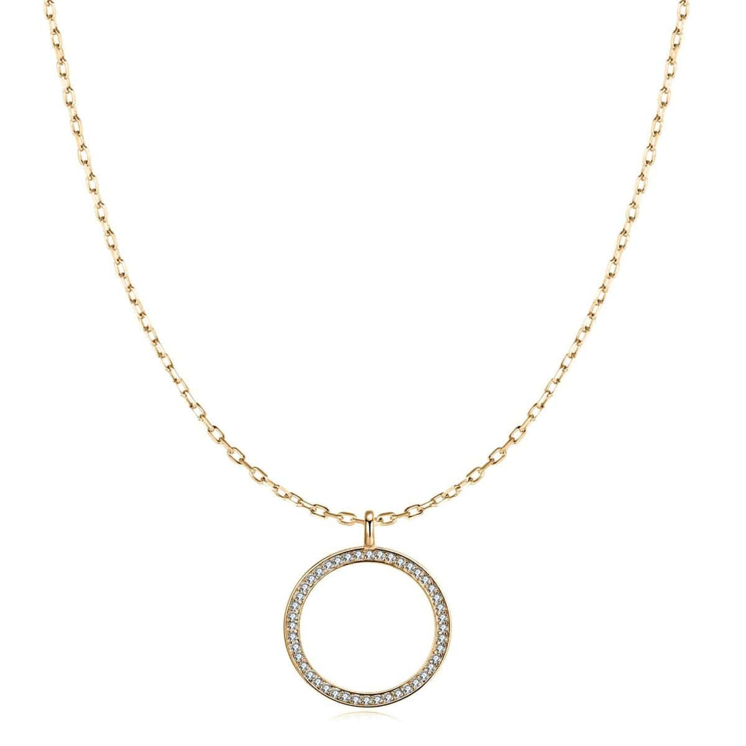 Collar Circular Brillante