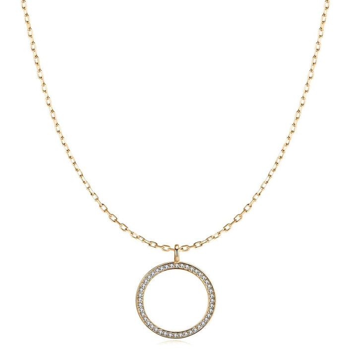 Collar Circular Brillante