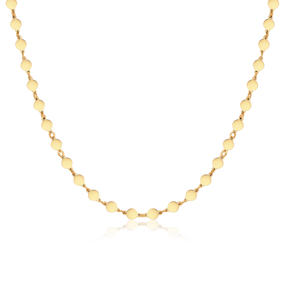 Collar Círculos Planos