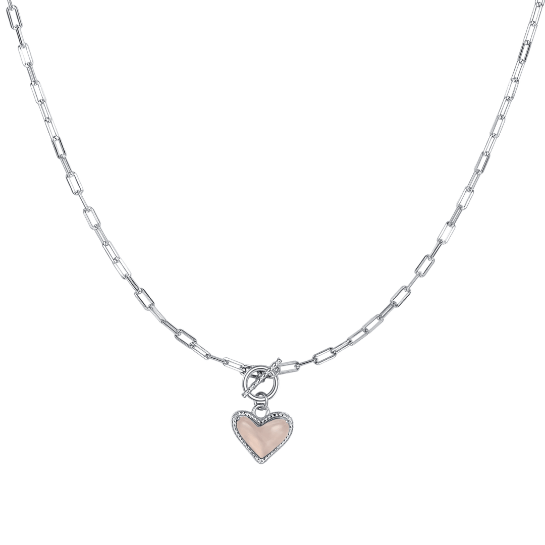 Collar Corazón Mineral