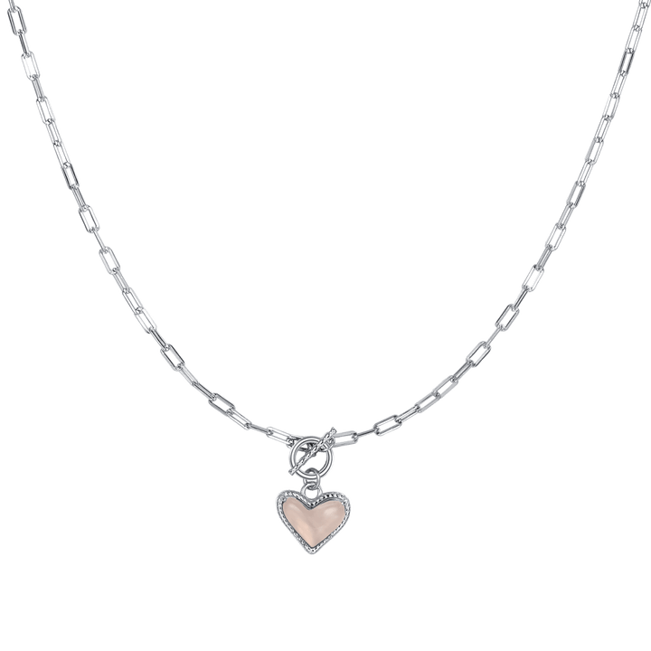 Collar Corazón Mineral