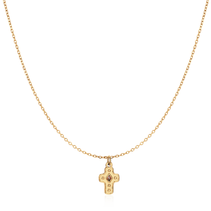 Collar Cruz Diamantada