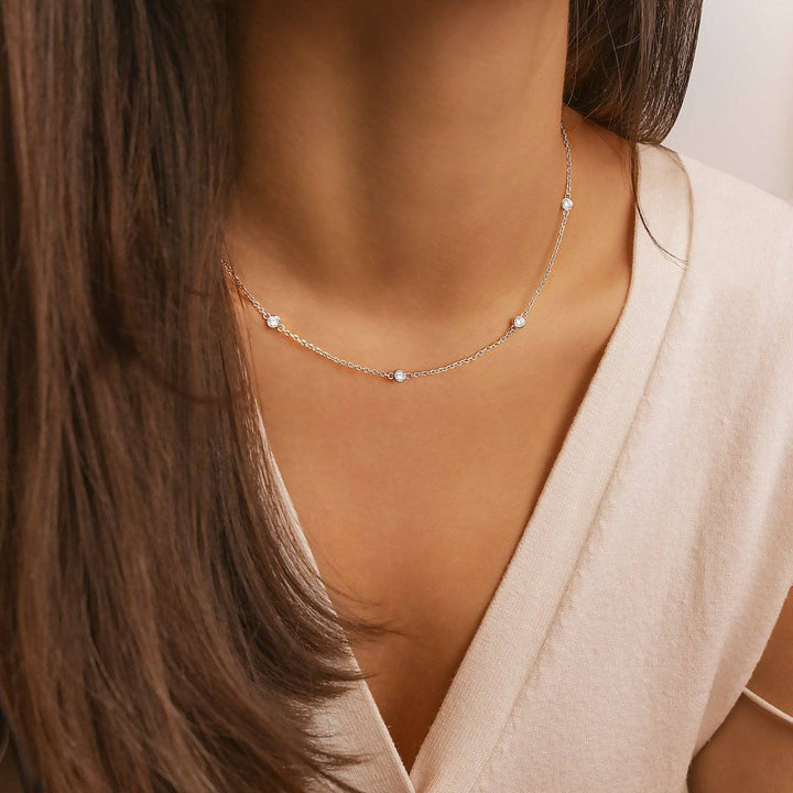 Collar de diamantes
