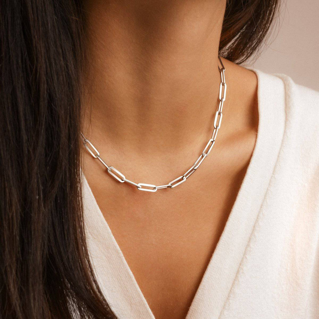 Collar de eslabones de cadena