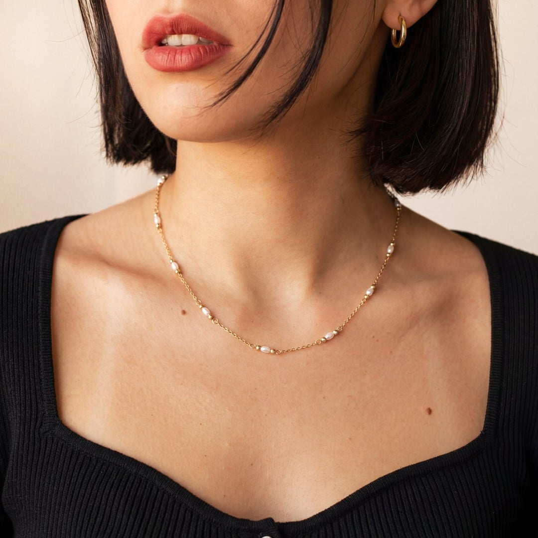 Collar Cuentas Elegantes