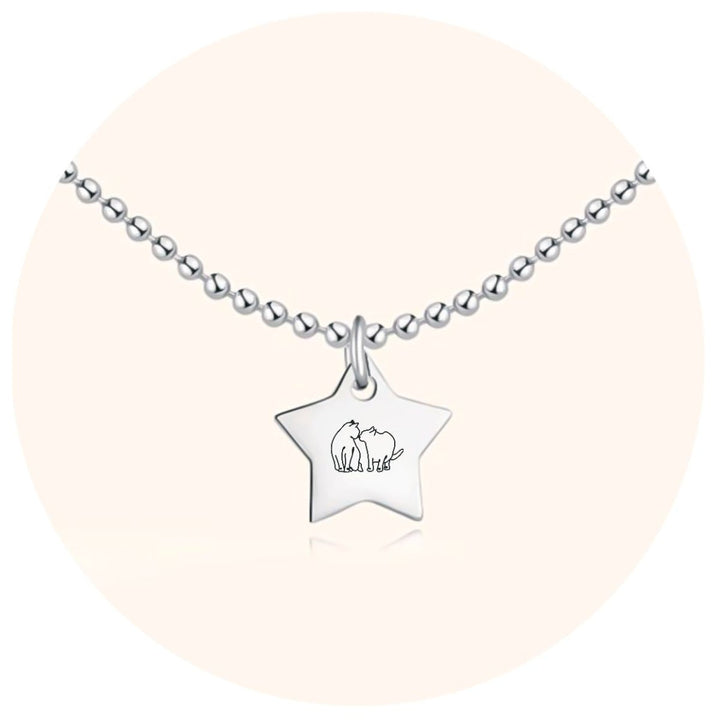 Colgante "Cinco Estrellas"