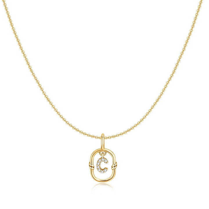 Collar Glitter Inicial