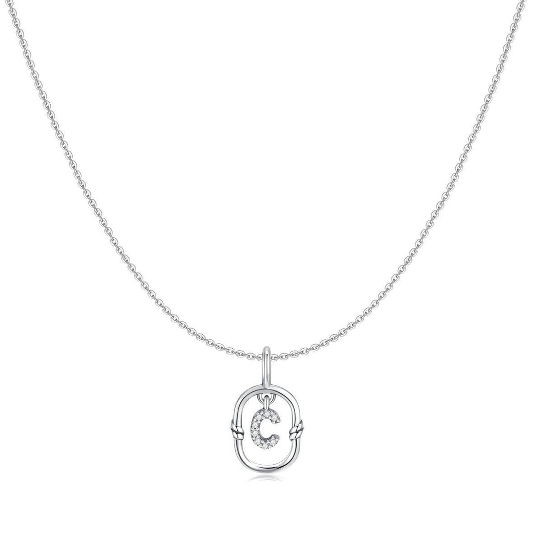 Collar Glitter Inicial