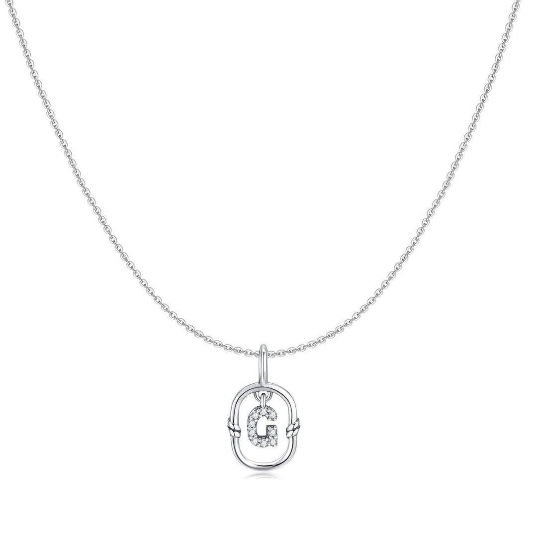 Collar Glitter Inicial