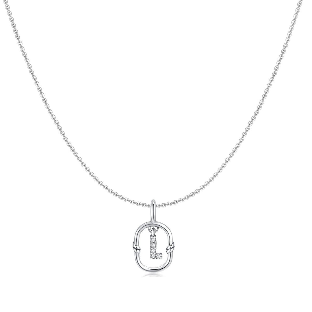 Collar Glitter Inicial