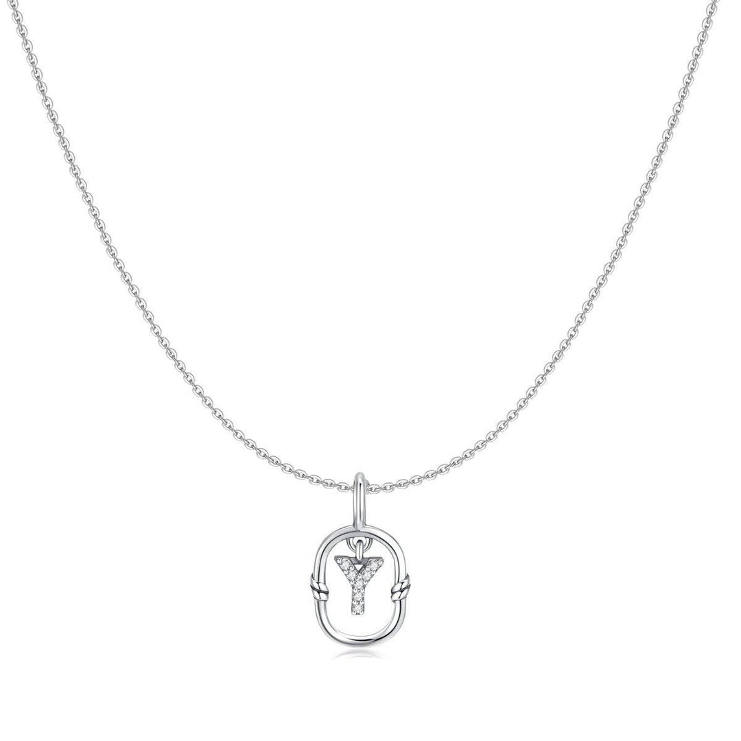 Collar Glitter Inicial