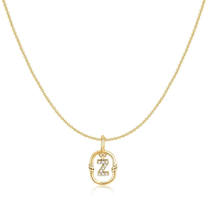 Collar Glitter Inicial