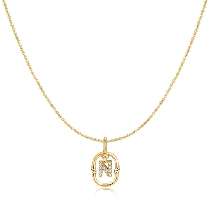 Collar Glitter Inicial