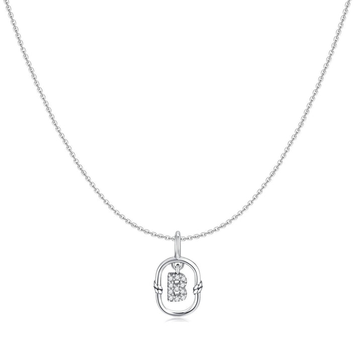 Collar Glitter Inicial