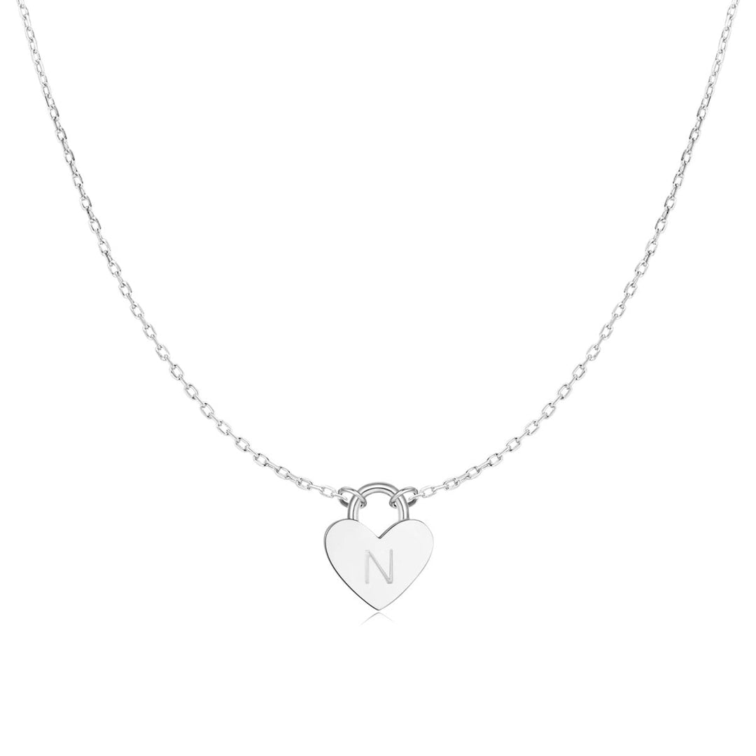 Collar Corazón Inicial