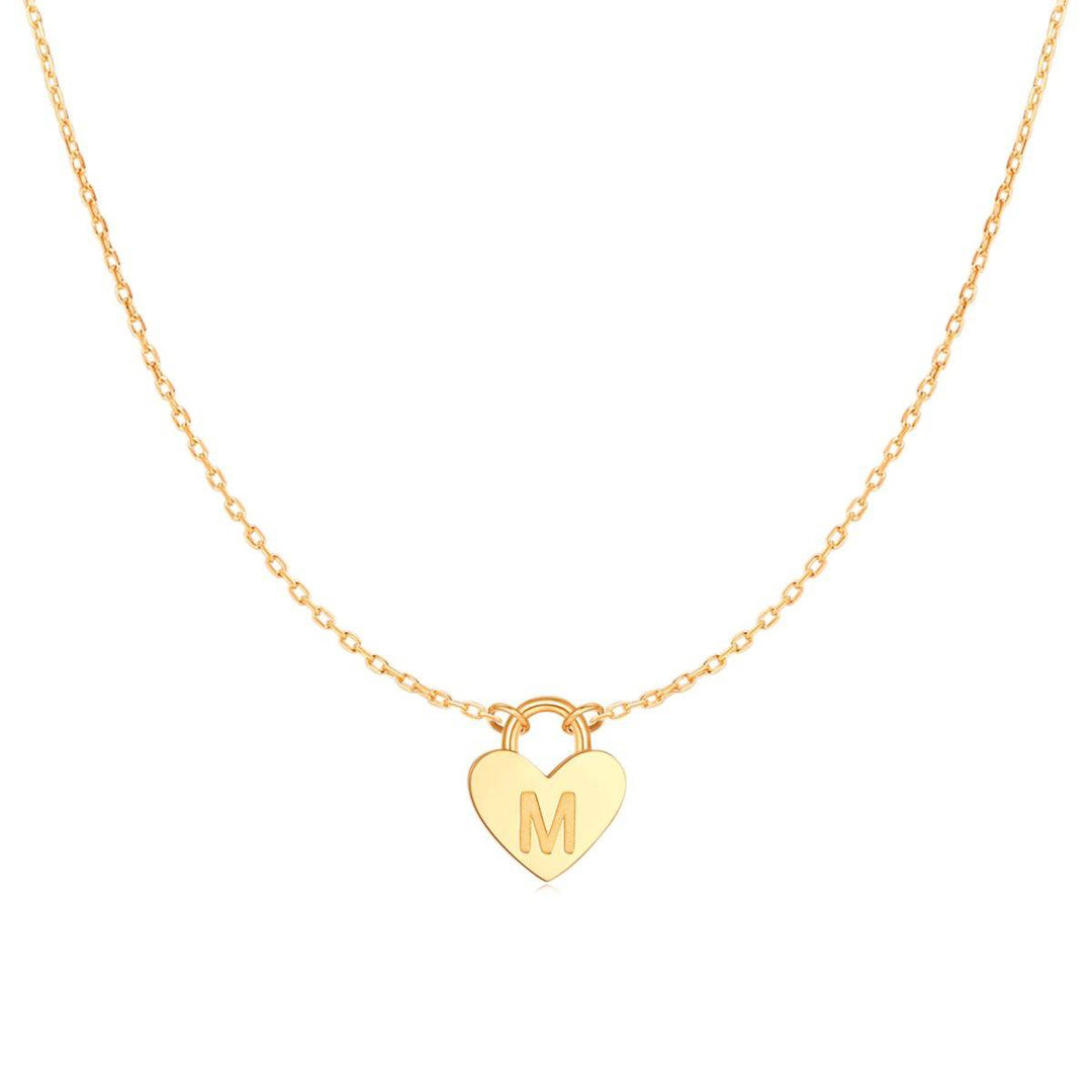Collar Corazón Inicial