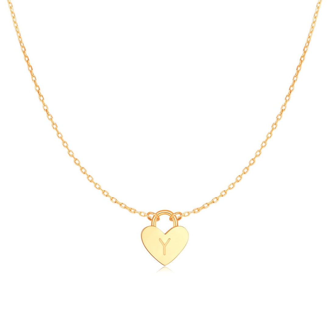 Collar Corazón Inicial