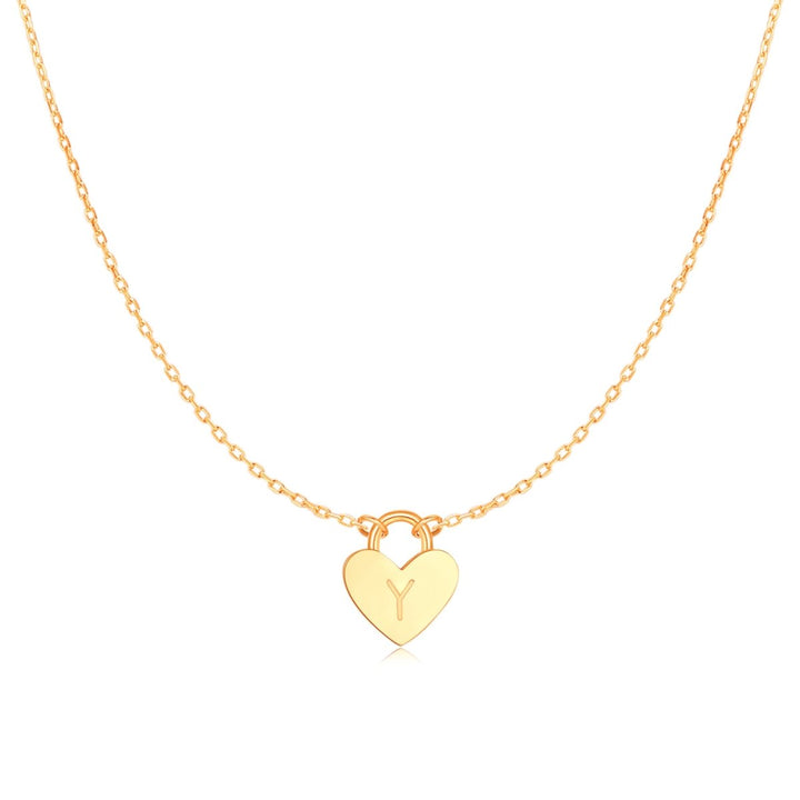 Collar Corazón Inicial