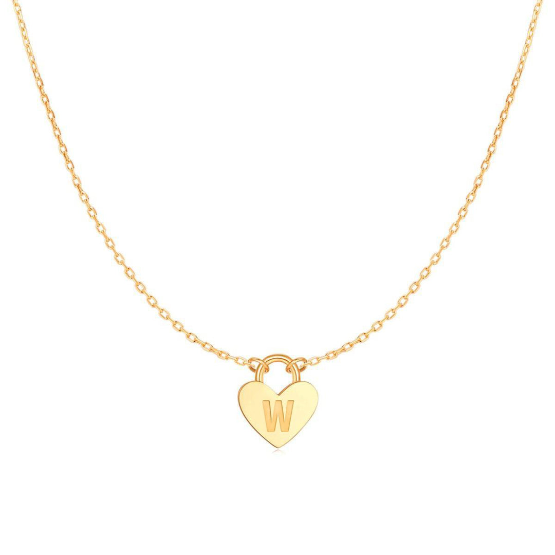 Collar Corazón Inicial