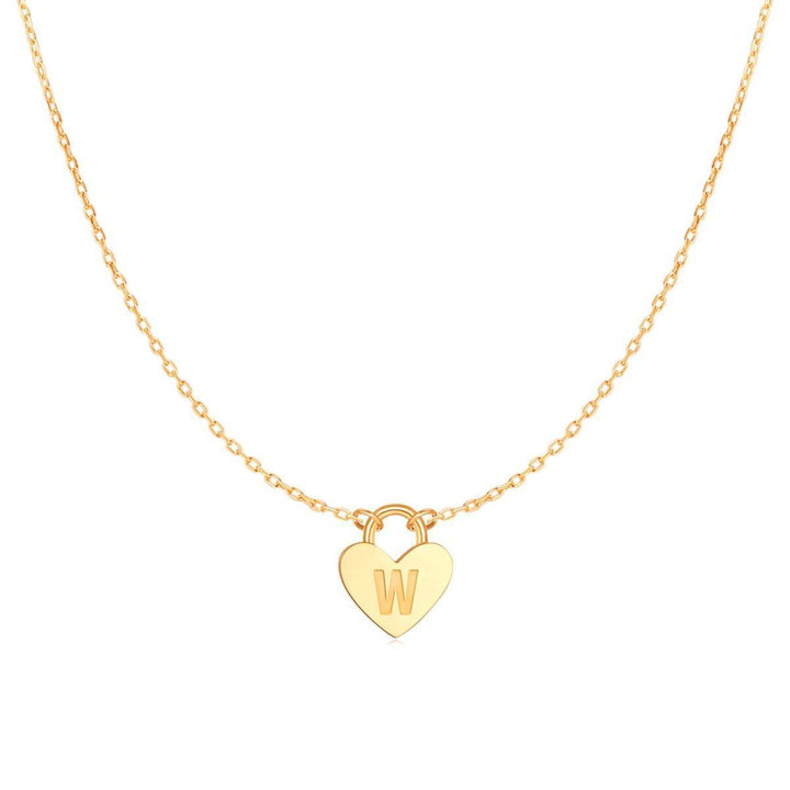 Collar Corazón Inicial