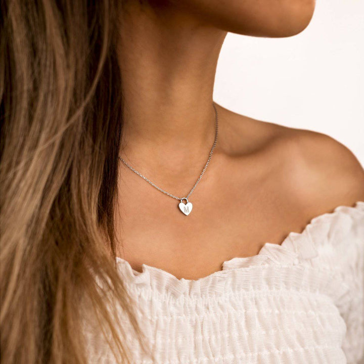 Collar Corazón Inicial