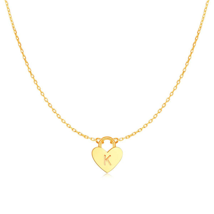 Collar Corazón Inicial