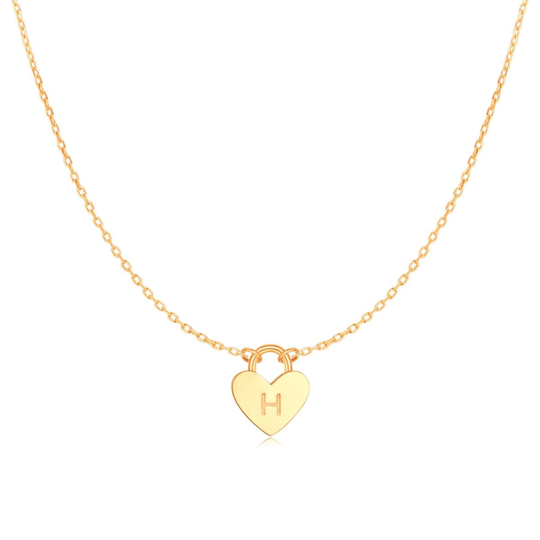 Collar Corazón Inicial