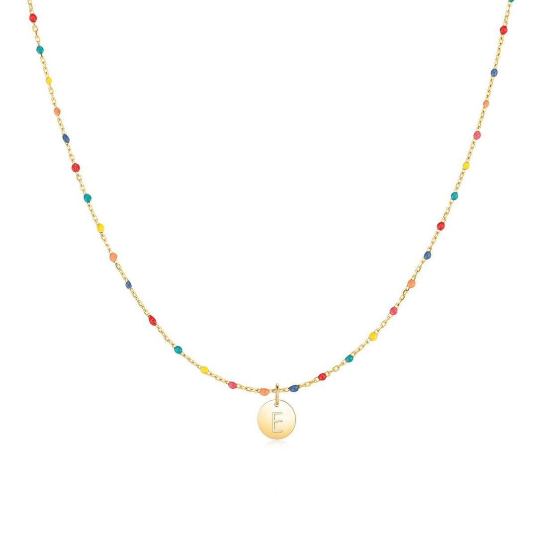 Collar Inicial de Colores