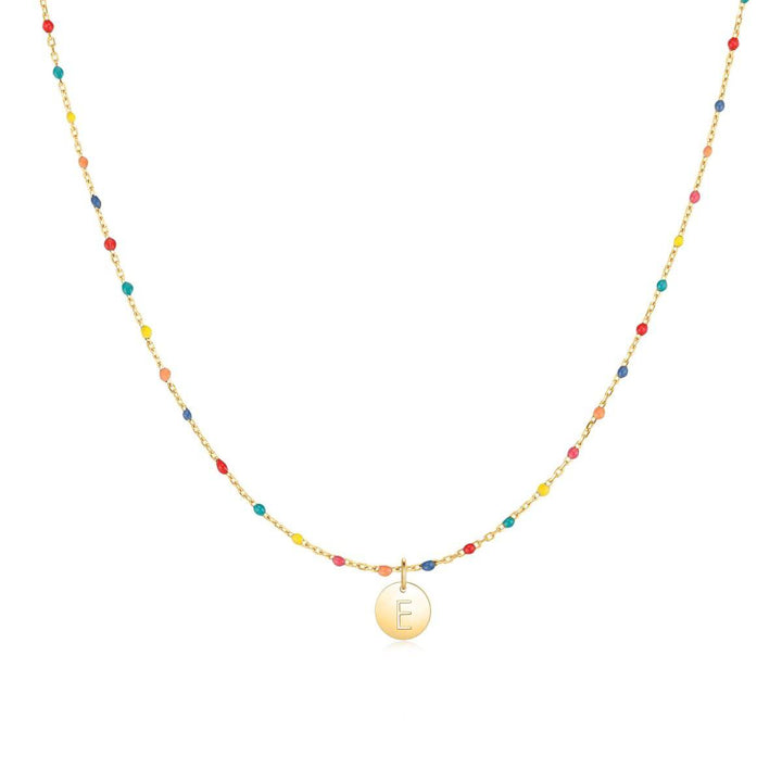 Collar Inicial de Colores