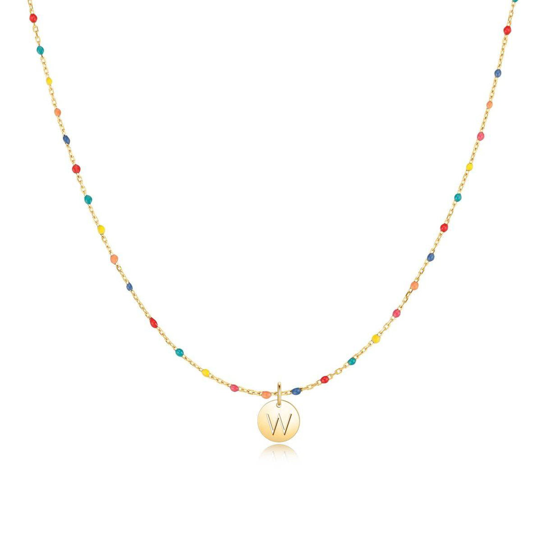 Collar Inicial de Colores