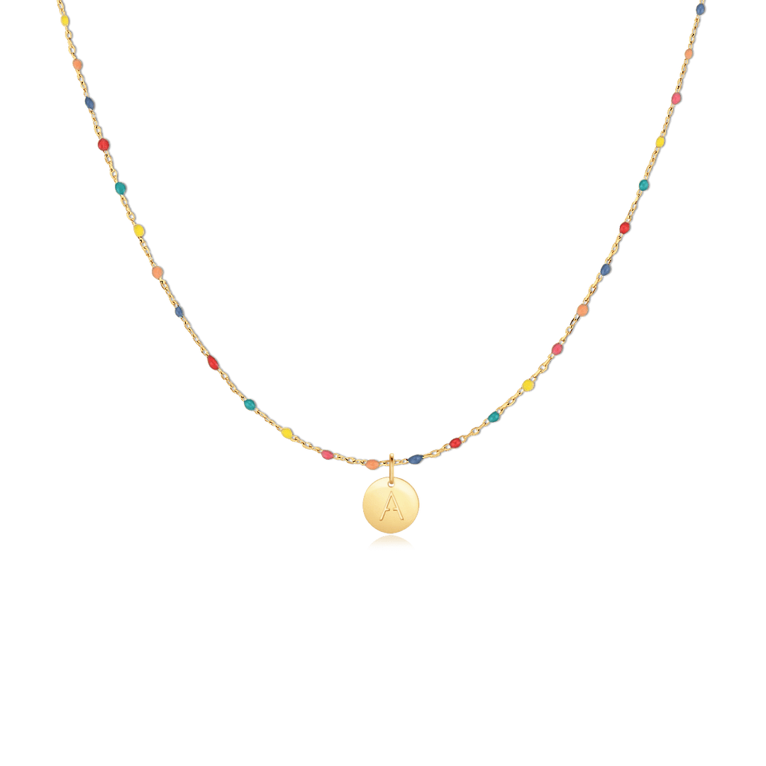 Collar Inicial de Colores