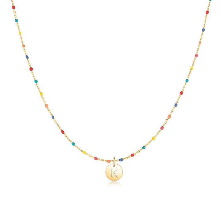 Collar Inicial de Colores