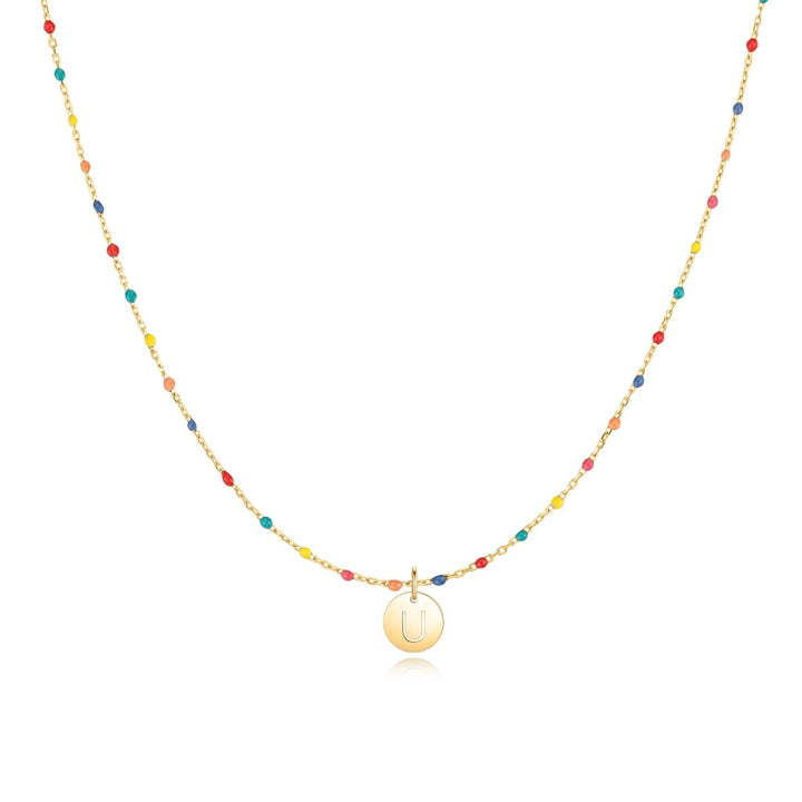 Collar Inicial de Colores