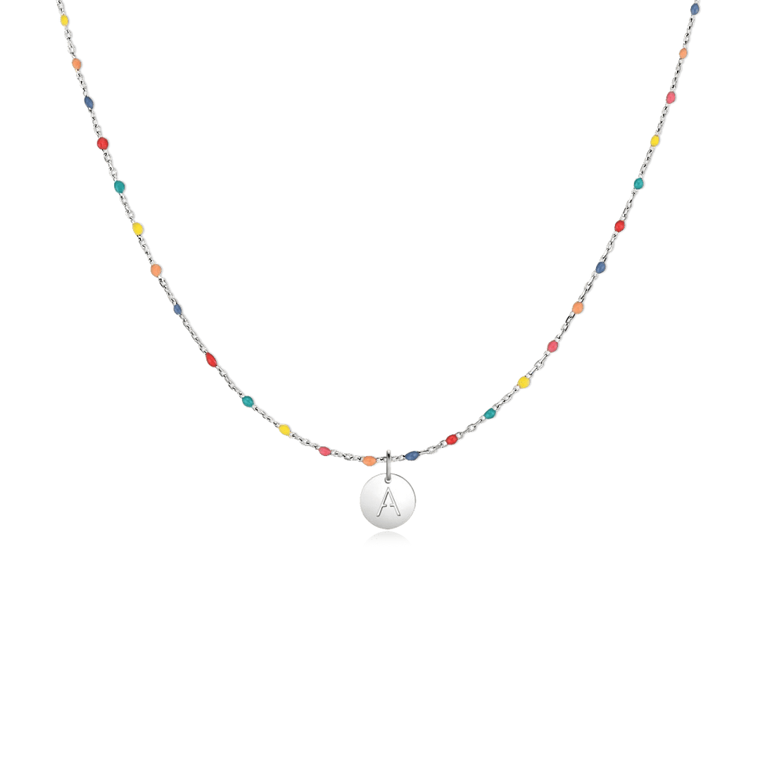 Collar Inicial de Colores