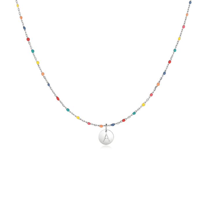 Collar Inicial de Colores