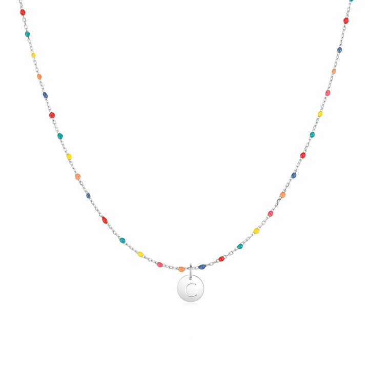 Collar Inicial de Colores