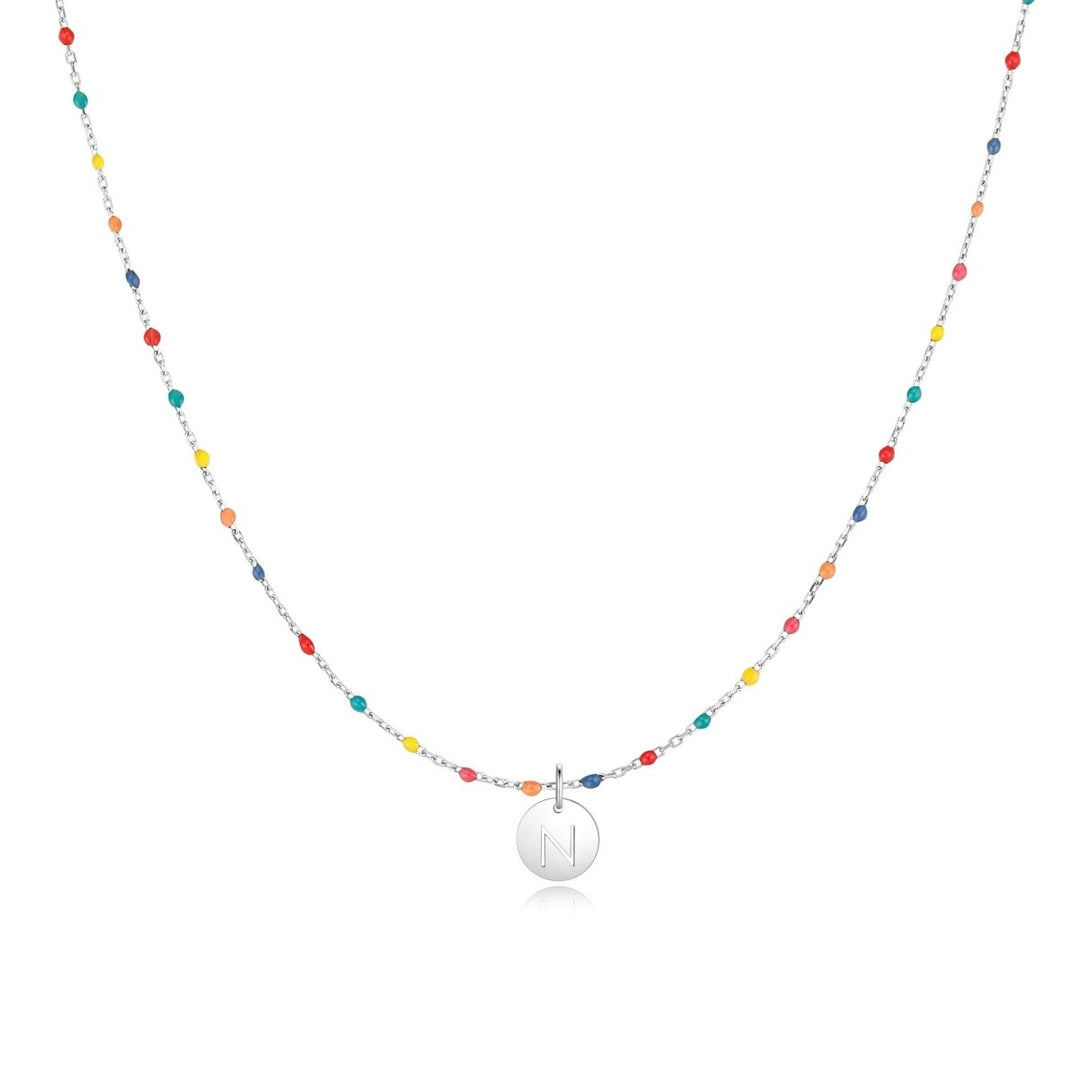 Collar Inicial de Colores