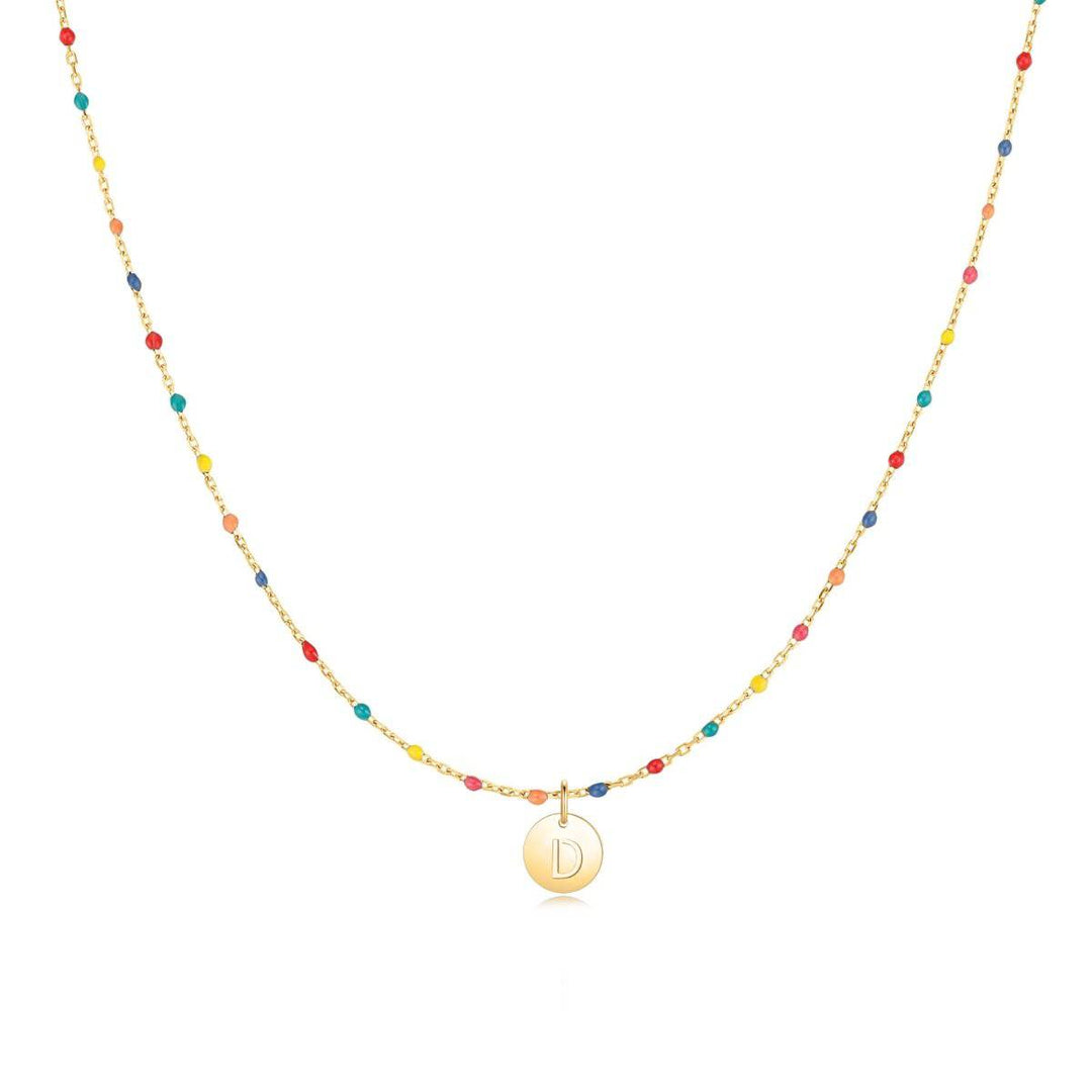 Collar Inicial de Colores