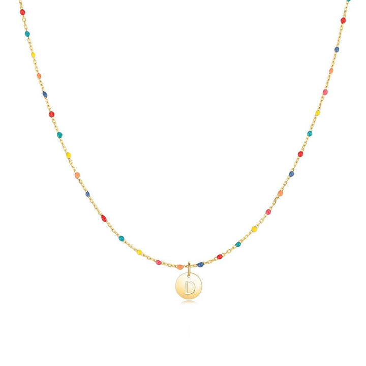 Collar Inicial de Colores