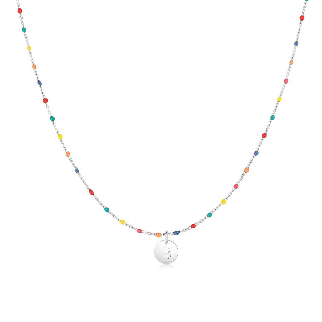 Collar Inicial de Colores