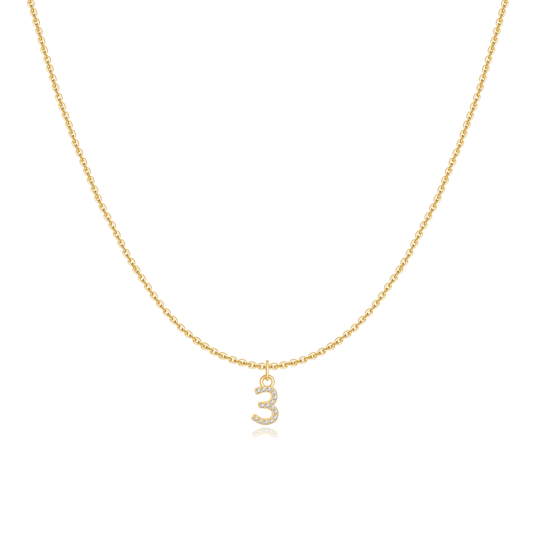Collar Pequeño Número