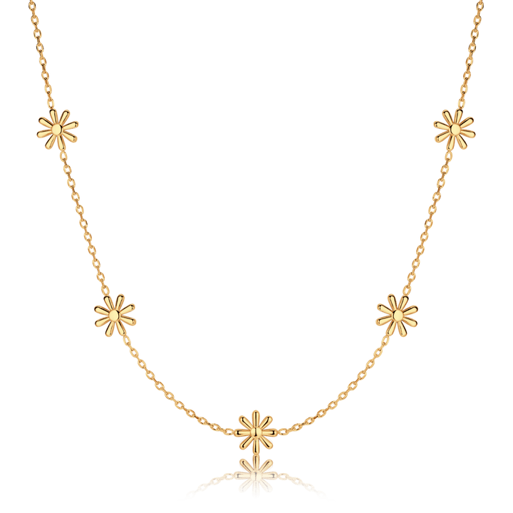 Collar Margaritas Estilizadas
