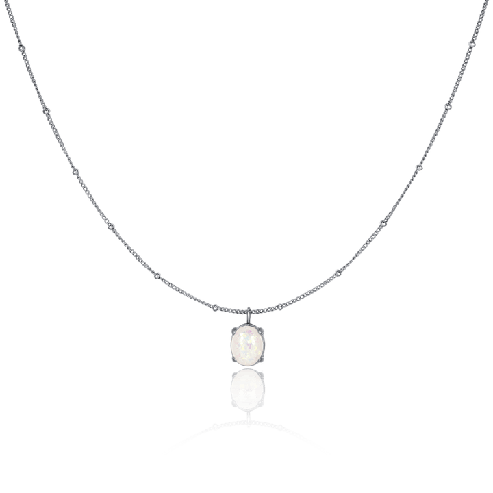 Collar Ópalo Iridiscente
