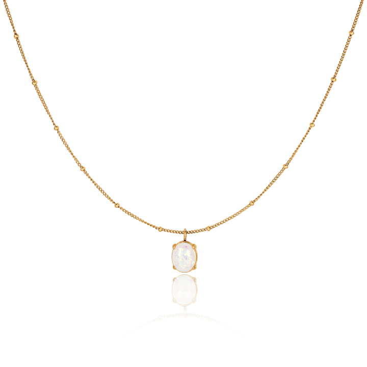 Collar Ópalo Iridiscente