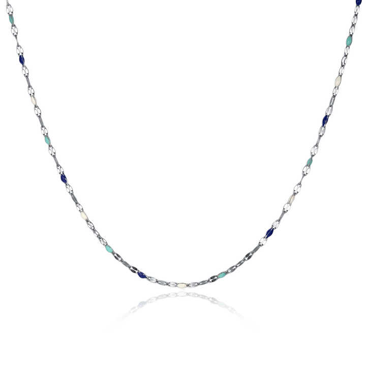 Collar Azul Pintoresco