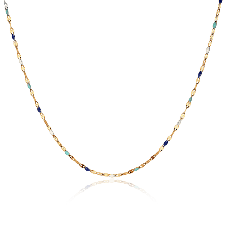 Collar Azul Pintoresco