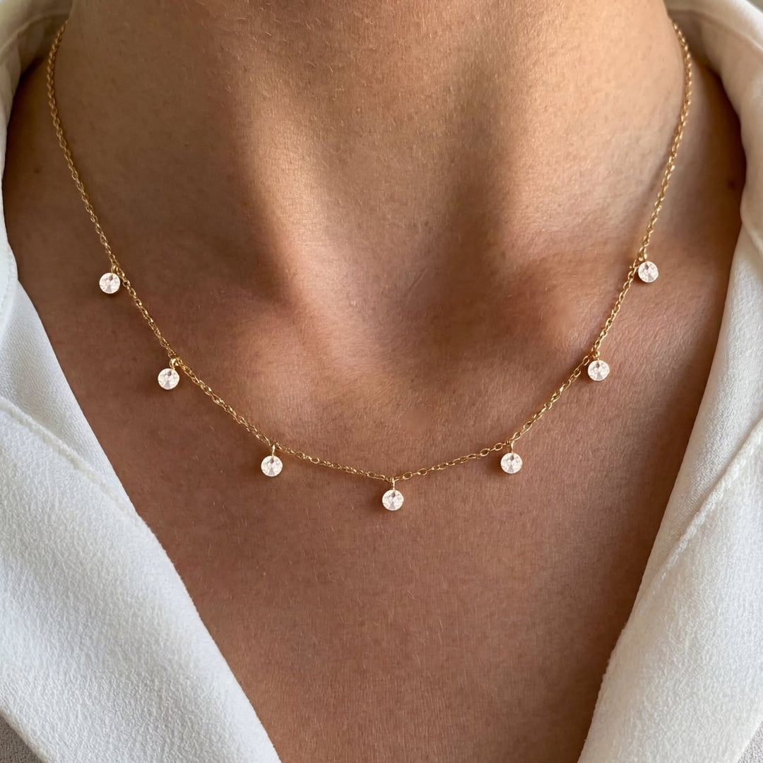 Collar Gotas de Brillo