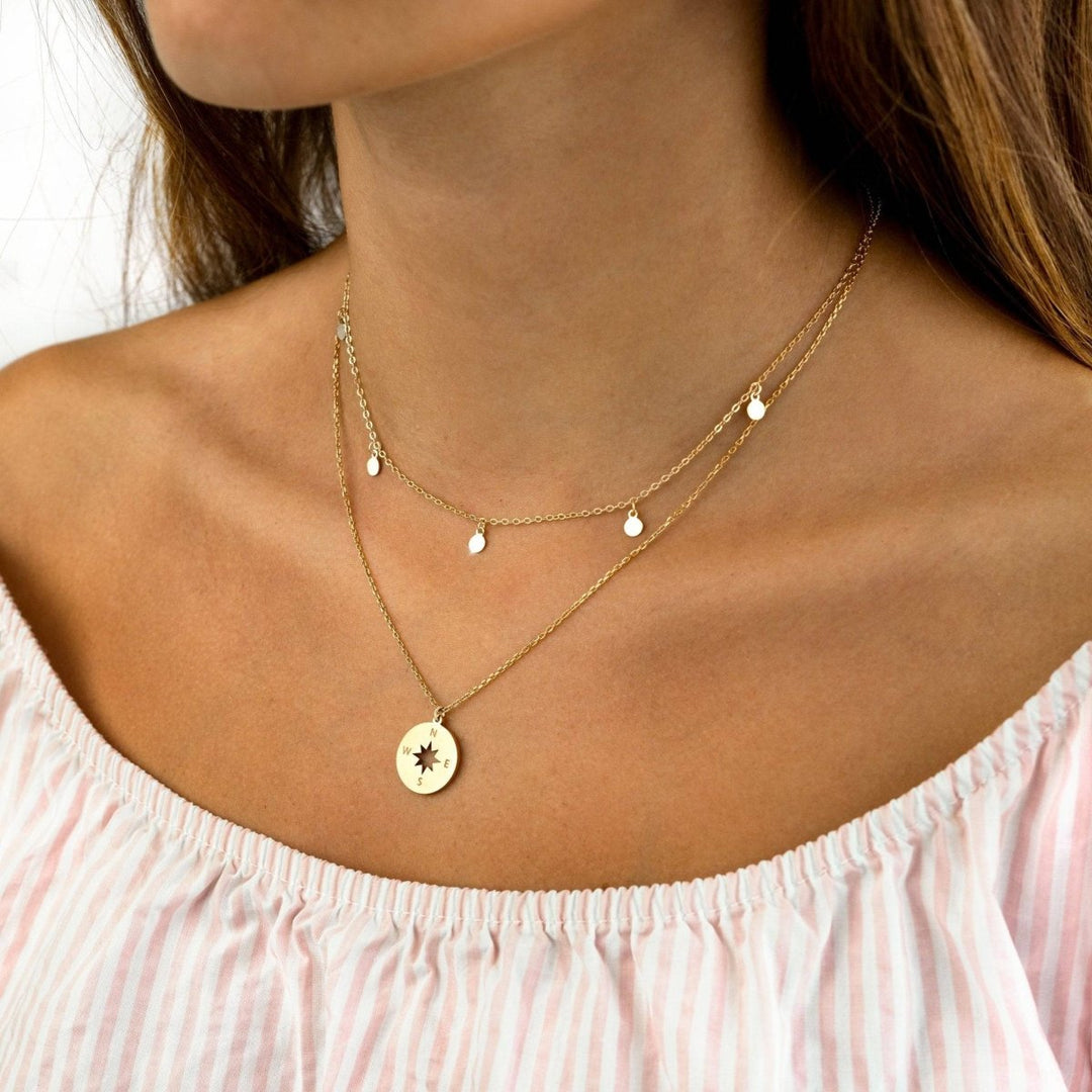 Collar Rosa de los Vientos
