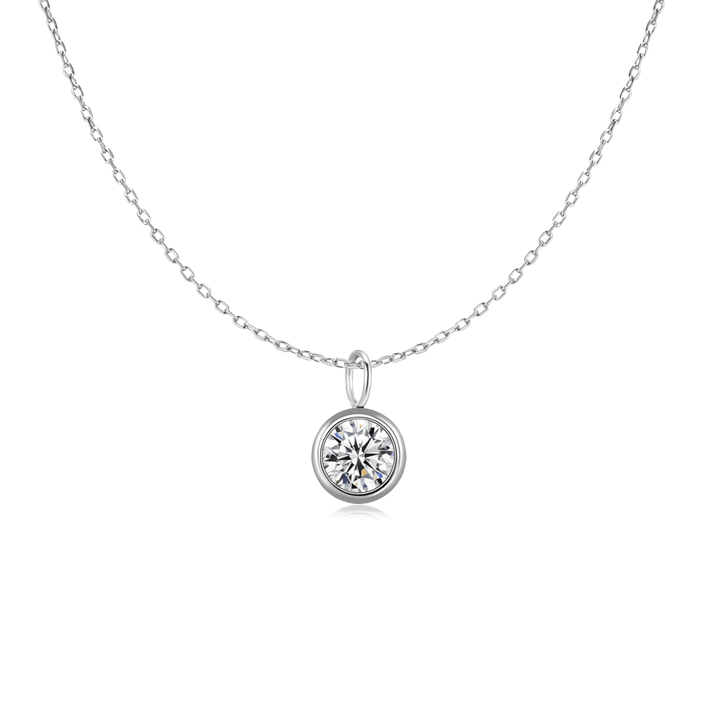 Collar Círculo de Circonita